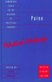 book Paine: Political Writings