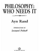 book Philosophy: Who Needs It