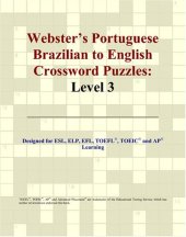 book Webster's Portuguese Brazilian to English Crossword Puzzles: Level 3