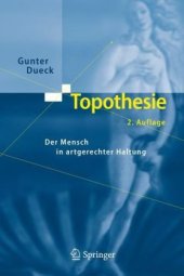 book Topothesie: Der Mensch in artgerechter Haltung