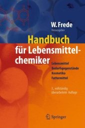 book Handbuch für Lebensmittelchemiker: Lebensmittel – Bedarfsgegenstände – Kosmetika – Futtermittel