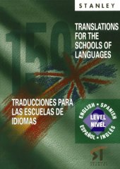 book 159 Traducciones Para Las Escuelas de Idiomas Nivel 2 (Spanish Edition)