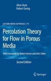 book Percolation Theory for Flow in Porous Media