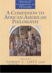 book A Companion to African-American Philosophy