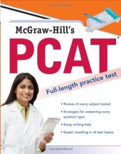 book McGraw-Hill's Pharmacy College Admission Test