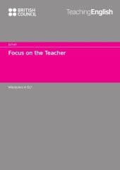 book Elt Documents: 110-Focus on the Teacher: Communicative Approaches to Teacher Training