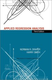 book Applied Regression Analysis, Third Edition (Wiley Series in Probability and Statistics)