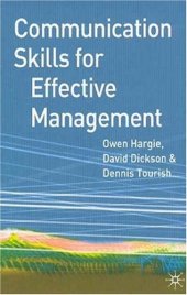 book Communication Skills for Effective Management