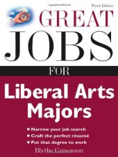 book Great Jobs for Liberal Arts Majors (Great Jobs Series)