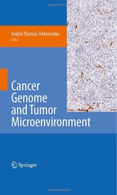 book Cancer Genome and Tumor Microenvironment