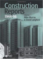 book Construction Reports 1944-98