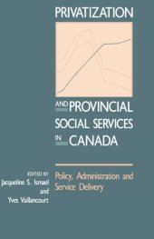 book Privatization and Provincial Social Services in Canada