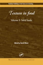 book Texture in Food: Solid Foods v. 2