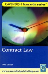 book Cavendish: Contract Lawcards