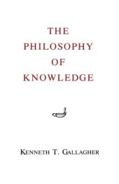 book The Philosophy of Knowledge