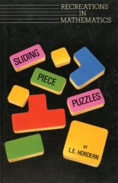 book Sliding Piece Puzzles (Recreations in Mathematics, No 4)