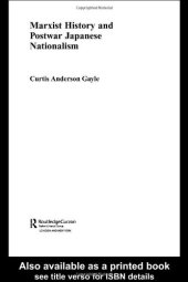 book Marxist History and Postwar Japanese Nationalism