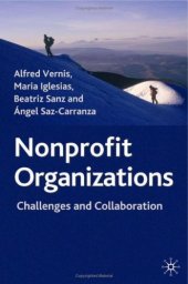 book Nonprofit Organizations: Challenges and Collaboration