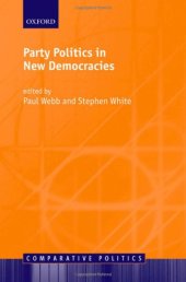 book Party Politics in New Democracies (Comparative Politics)