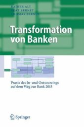 book Transformation von Banken: Praxis des In- und Outsourcings auf dem Weg zur Bank 2015