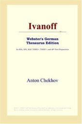 book Ivanoff (Webster's German Thesaurus Edition)