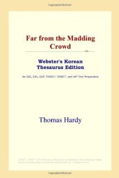 book Far from the Madding Crowd (Webster's Korean Thesaurus Edition)