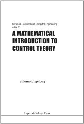 book A Mathematical Introduction to Control Theory (Series in Electrical and Computer Engineering)