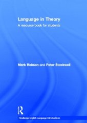 book Language in Theory: A Resource Book for Students