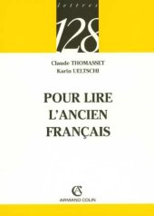 book Pour lire l'ancien francais