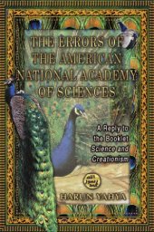 book The Errors of The American National Academy of Sciences Booklet