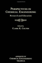 book Perspectives in Chemical Engineering: Research and Education