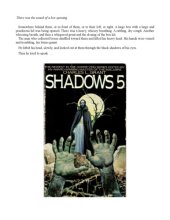 book Shadows 5