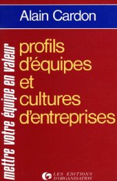 book Profils d'equipes et cultures d'entreprises