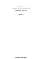 book Economie politica, vol. I   ed. a V-a