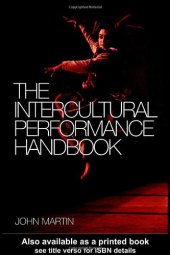 book The Intercultural Performance Handbook