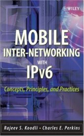 book Mobile Inter-networking with IPv6: Concepts, Principles and Practices