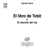 book El Libro de Tobit o el Secreto del Rey