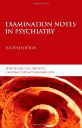 book Examination Notes in Psychiatry, 4th edition