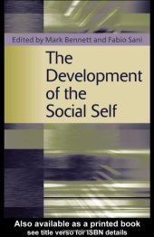 book The Development of the Social Self