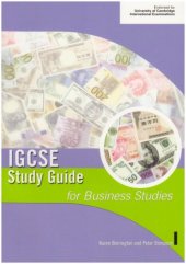 book IGCSE Study Guide for Business Studies (IGCSE Study Guides)