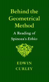 book Behind the Geometrical Method