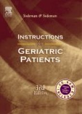 book Instructions for Geriatric Patients, 3rd Edition