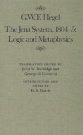 book The Jena System, 1804-05: Logic and Metaphysics