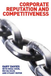book Corporate Reputation and Competitiveness