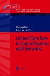 book Limited Data Rate in Control Systems with Networks