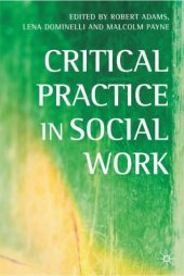 book Critical Practice in Social Work