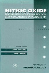 book Nitric Oxide: Biochemistry, Molecular Biology, and Therapeutic Implications