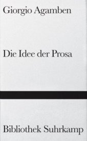 book Idee der Prosa