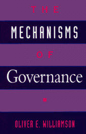 book The Mechanisms of Governance