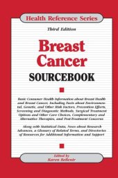 book Breast Cancer Sourcebook (Health Reference Series)